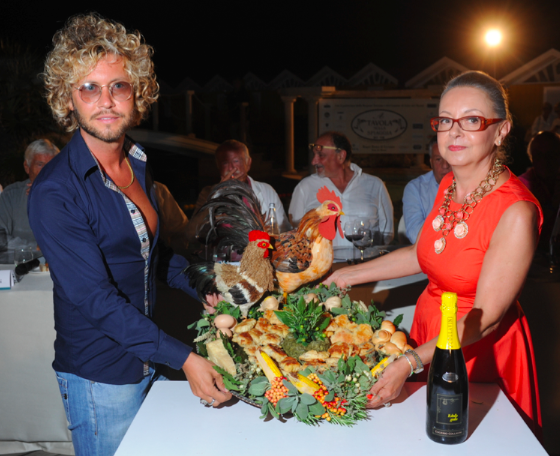 Premio Stampa: Tiziana Melli e il figlio Pibe