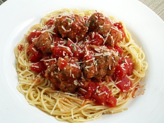 Spaghetti polpette
