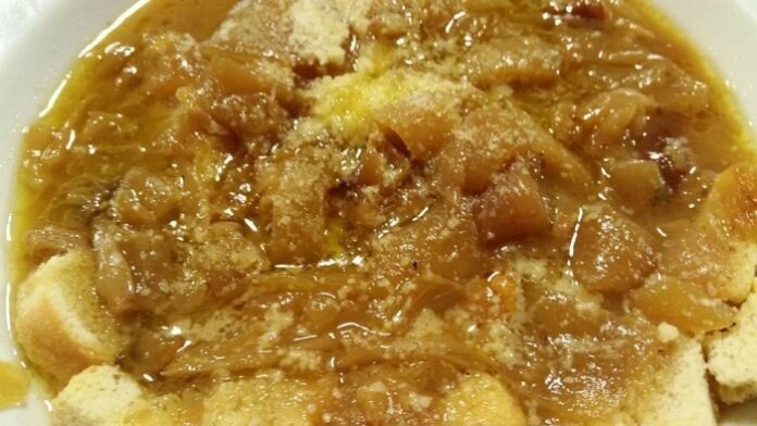 zuppa di cipolla di Certaldo - I tre forchettieri