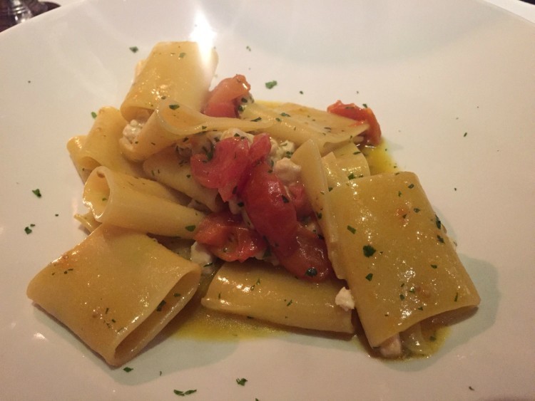 Paccheri al ragù di mare – Filipepe - I tre Forchettieri