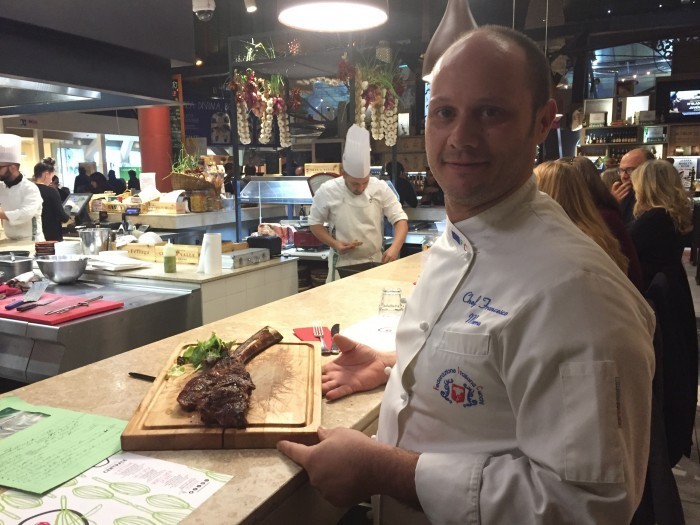 carne tomahawk Tosca Mercato Centrale Firenze - il Forchettiere