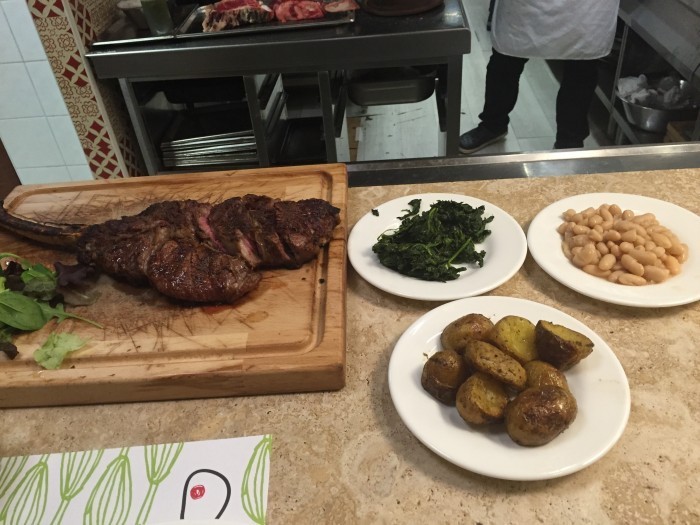 carne tomahawk Tosca Mercato Centrale Firenze - il Forchettiere