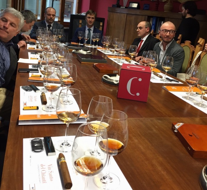 sigari cohiba e vinsanto del Chianti - il Forchettiere