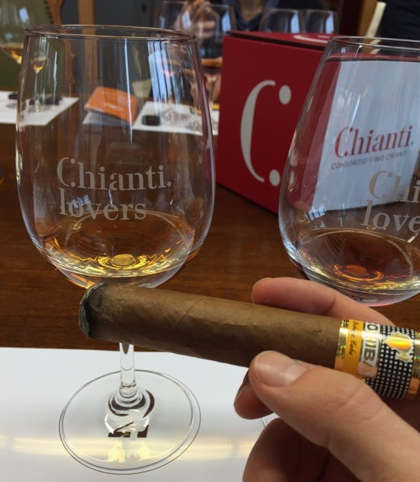 sigari cohiba e vinsanto del Chianti - il Forchettiere