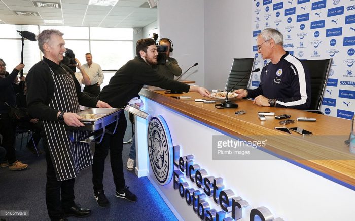 foto Getty Images - leicester ranieri sausage bardiccio