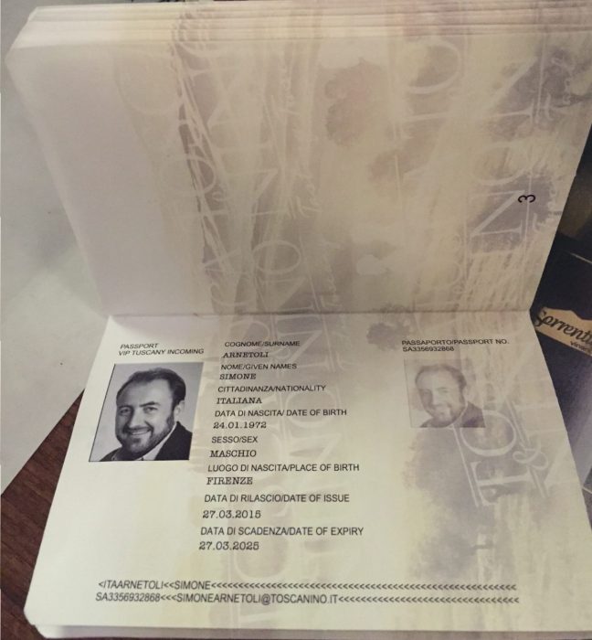 simone arnetoli toscanino - il forchettiere