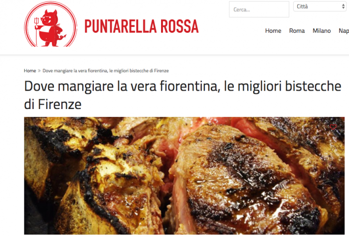 dove mangiare la bistecca a firenze