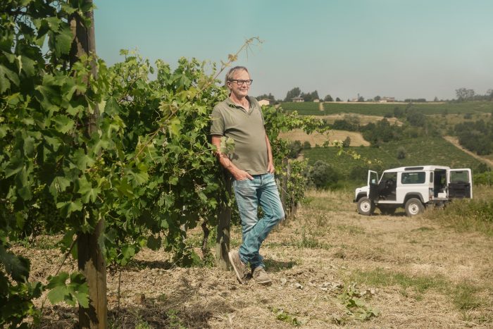 Walter Massa of Vigneti Massa (Piemont, Italy) for Simple Wine News magazine timorasso