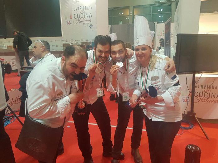 campionati di cucina FIC team Toscana 2017