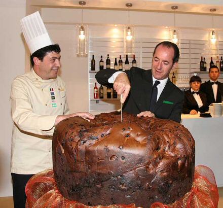 tagliare panettone