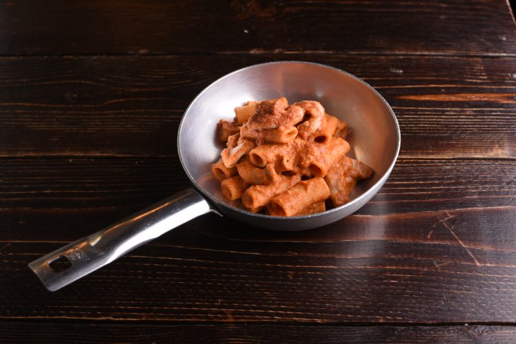 Rigatoni con la pajata