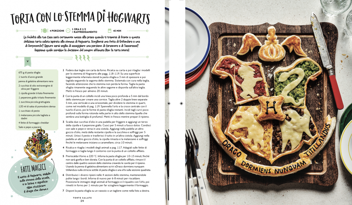 libro di cucina di Harry Potter