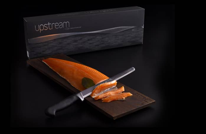 salmone affumicato upstream