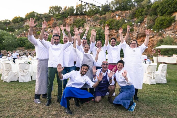 gli chef della manifestazione Chef in cava