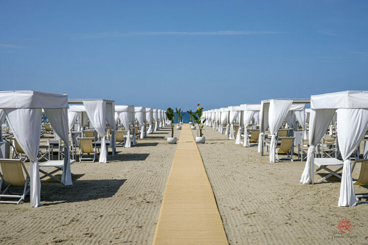 lo stabilimento di Franco Mare Versilia