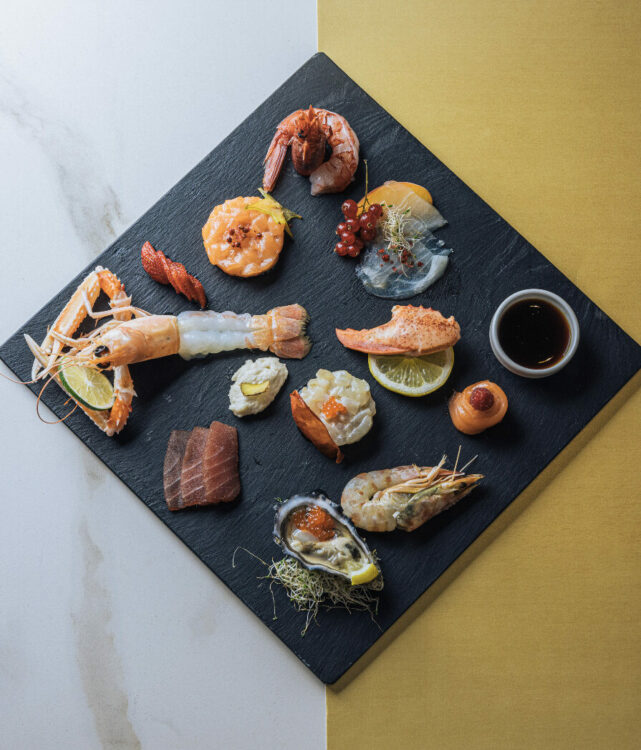 crudità ristorante Sciabola al Forte dei Marmi
