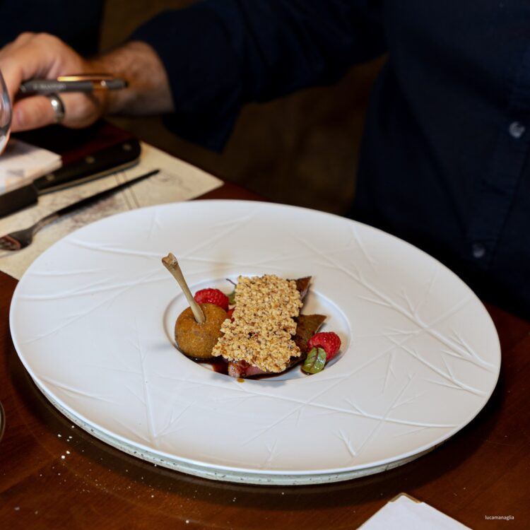 piccione di Jacopo Pereira del Frantoio Restaurant (ph. Luca Managlia)
