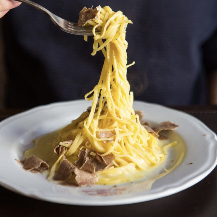 tagliolini tartufo bianco