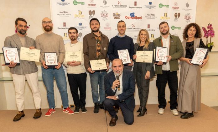 i vincitori del forchettiere Awards Umbria 2024