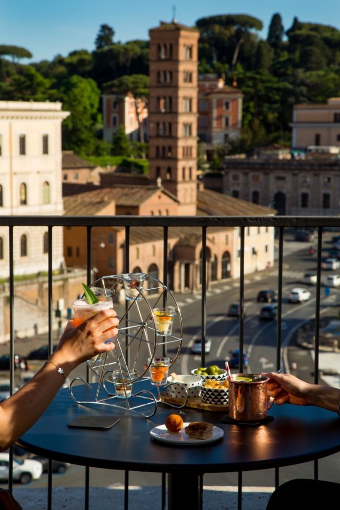 Mangiare all'aperto Roma