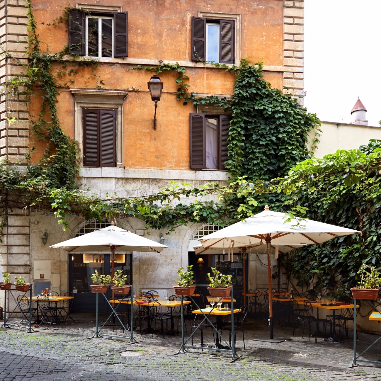 Mangiare all'aperto Roma