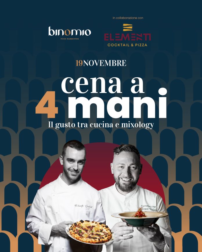 Binomio incontra Elementi: pizza e cucina d'autore si danno appuntamento a Firenze.